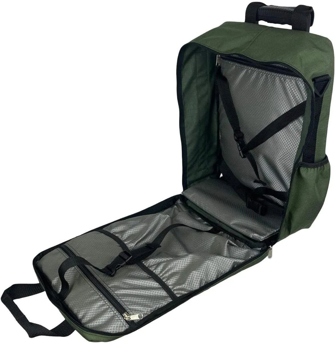 | Made in USA | CLIPPER Wheeled Carry-On Black XL