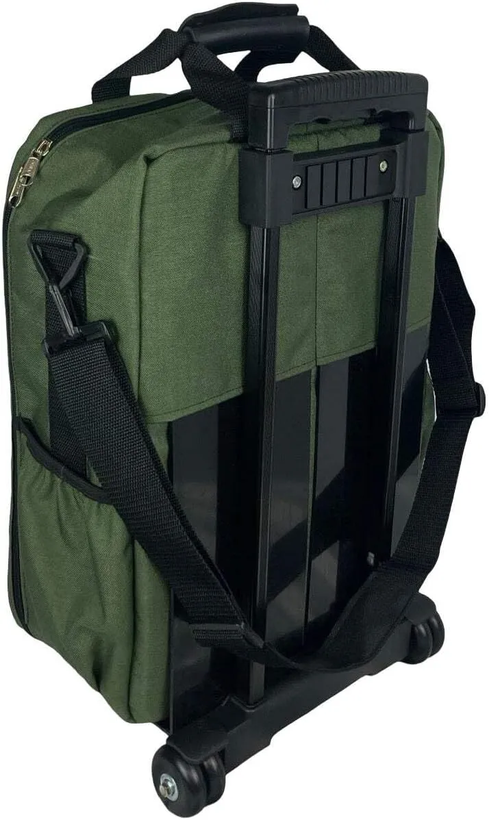| Made in USA | CLIPPER Wheeled Carry-On Silver Diamond XL