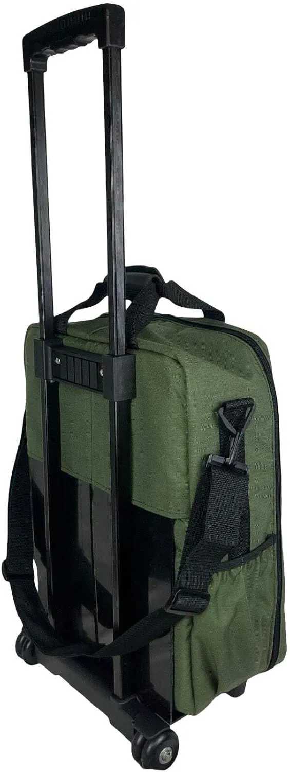 | Made in USA | CLIPPER Wheeled Carry-On Silver Diamond XL