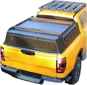 1 Set Pickup Truck High Hardtop Camper Compatible Great Wall Poer Maxus F150 T60 T70 T90 Steel Shell Rear Seat Cover Truck Roof Top Topper