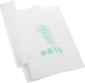 100 Pcs Reusable Grape Paper Grow Bags Nursery Bags for Fruits Vegetables Ideal for Garden Use and Plant Growth
