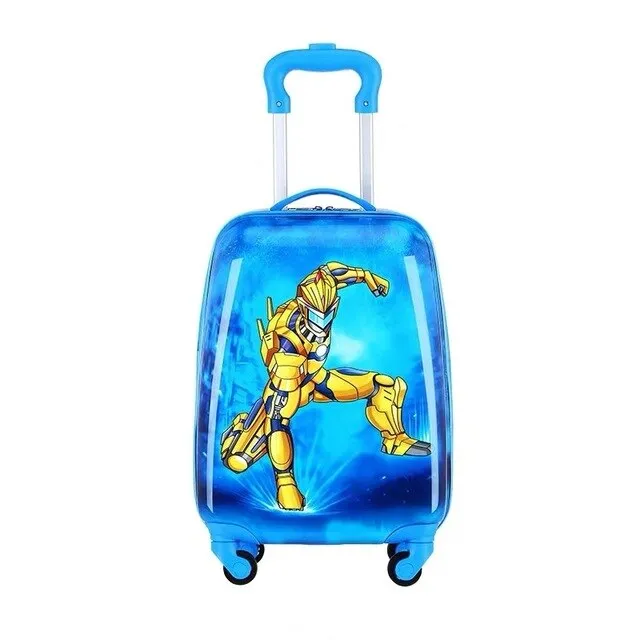 18 inch Kids Cartoon rolling luggage children