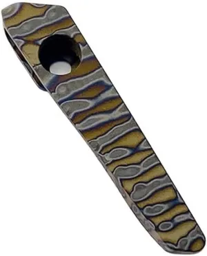 1PC Deep Carry Pocket Clip Fits for Strider SMF SNG, Titanium Integrated Back Clip