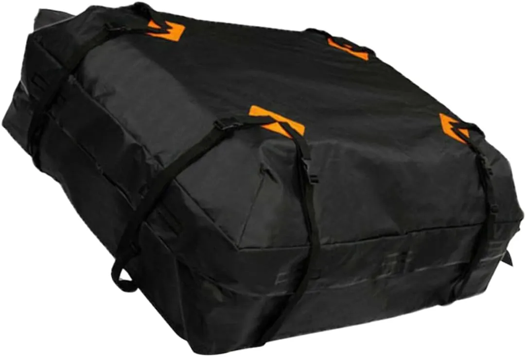 1pc Roof Roof Carrier Roof Basket Rooftop Cargo Bag for Cargo Roof Roof Pouch Waterproof Rooftop Cargo Carrier Luggage Storage Trailer Hitch Cargo Black 600d Oxford Cloth
