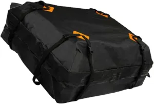1pc Roof Roof Carrier Roof Basket Rooftop Cargo Bag for Cargo Roof Roof Pouch Waterproof Rooftop Cargo Carrier Luggage Storage Trailer Hitch Cargo Black 600d Oxford Cloth