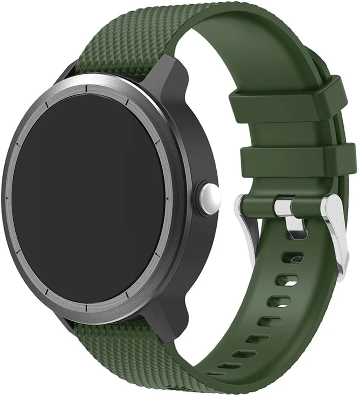 20Mm Silicone Rubber Watch Strap Watchband for Hr Smart Watch Band (Kricka A)