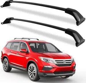 220lbs Roof Racks Cross Bars Fit for Honda Pilot 2016-2022 (Not Fit for 2023 2024 2025), Heavy Duty Aluminum Roof Rails Crossbars for Rooftop Cargo Basket Carrier Bag Luggage Rails Kayak