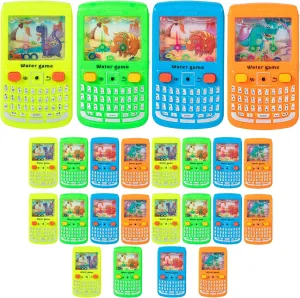 24 Pack Handheld Water Ring Games for Kids Party Favors,Goodie Bags Stuffers,Classroom Prize Rewards Toys,Birthday Return Gifts,Pinata Filler, Pocket Games Bulk