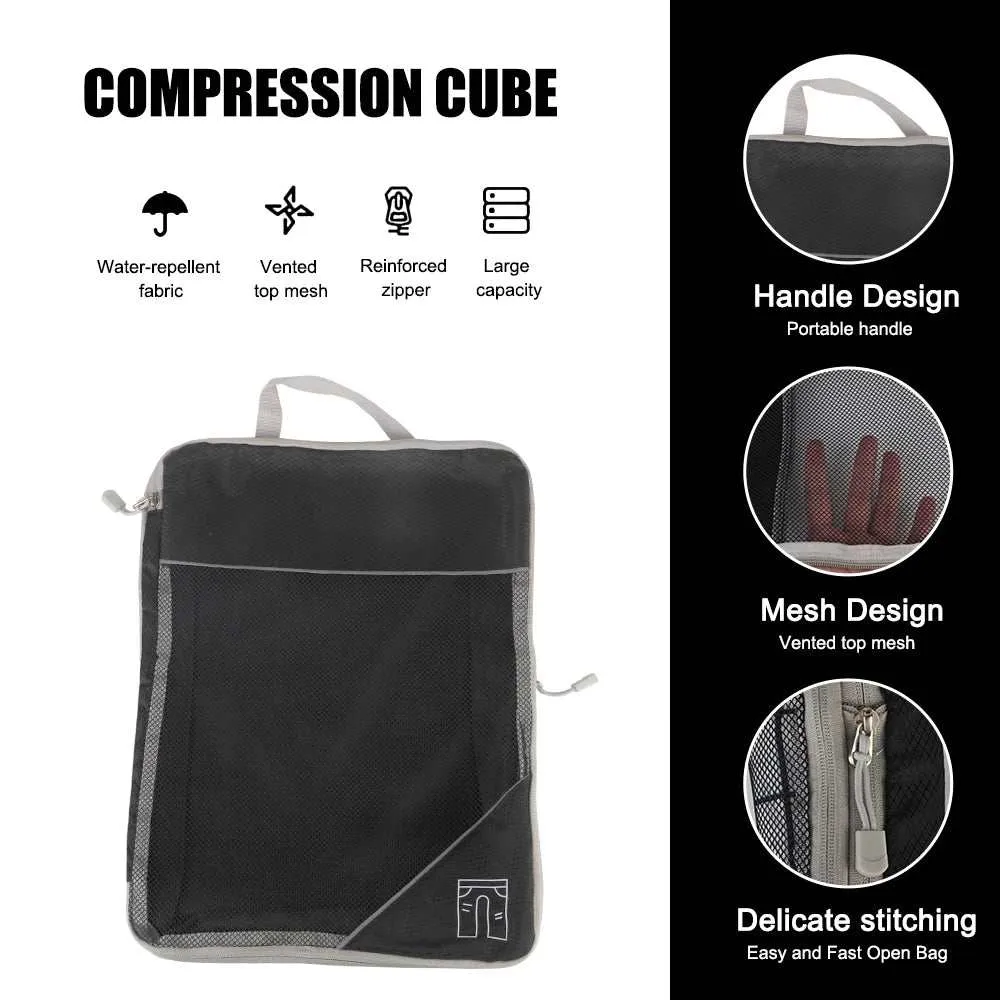 3/6 Pieces Travel Storage Organizer Set