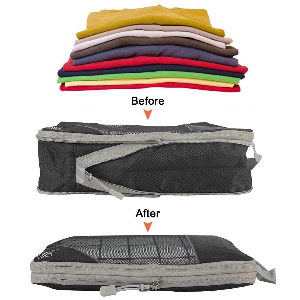 3/6 Pieces Travel Storage Organizer Set