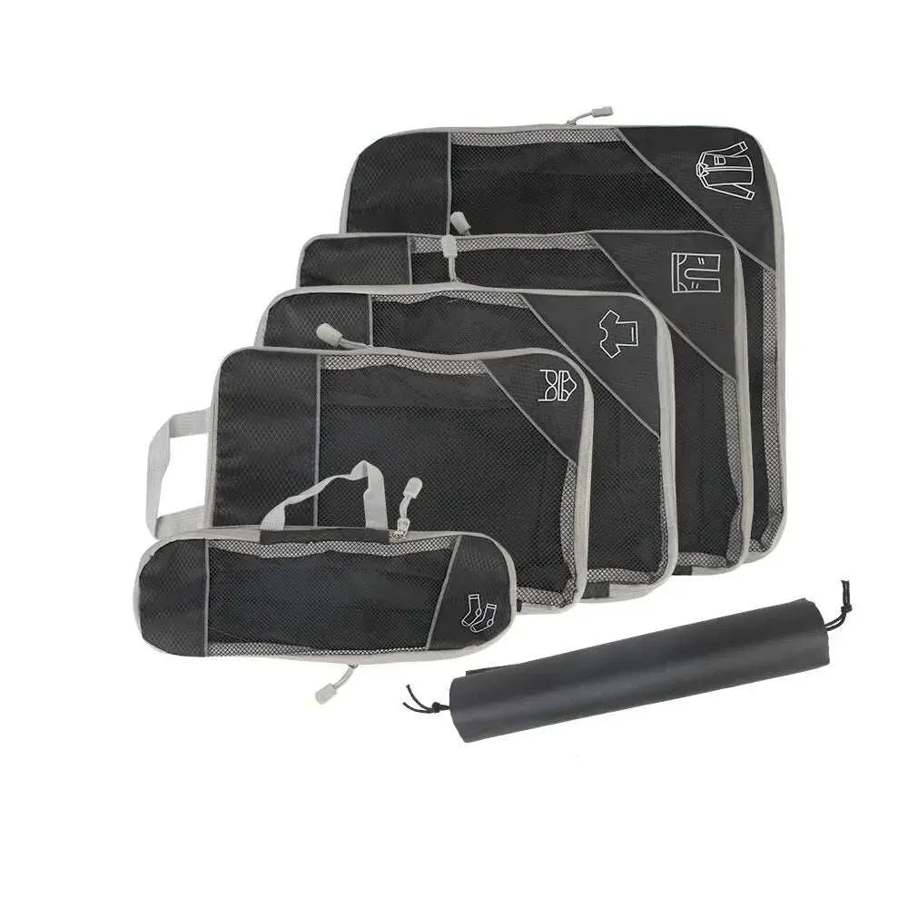 3/6 Pieces Travel Storage Organizer Set