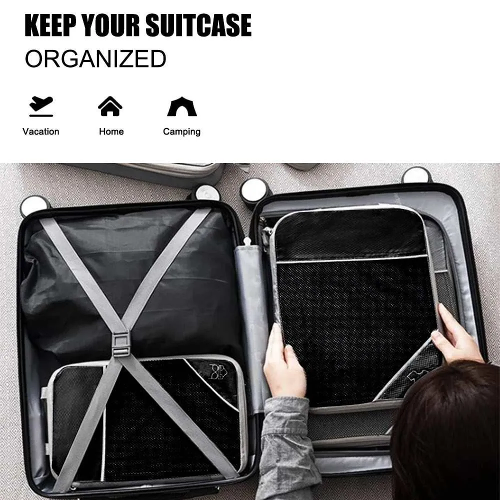 3/6 Pieces Travel Storage Organizer Set