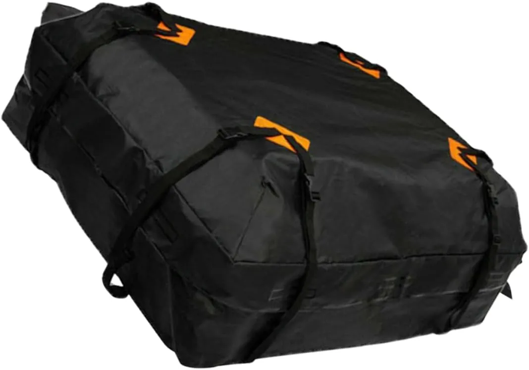 600d Oxford Waterproof Car Rooftop Bag Travel Roof Storage Can Roof Bag Straps Large Capacity