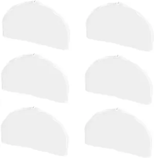 6Pcs Translucent Clothing Covers for Suits Jackets Garment Storage Protector for Home Keeps Clothes Clean and Wrinkle for Coats and Dresses
