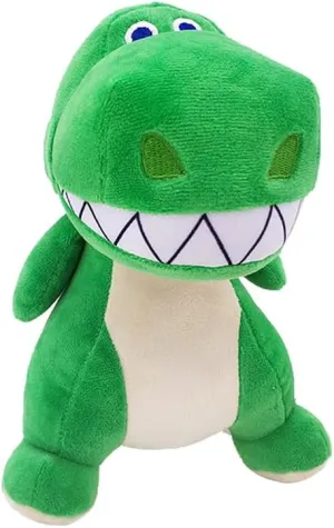 7.8 inches Story Green Dinosaur Rex Stuffed Animal Plush Toy, Gifts for Kids (20cm Rex)