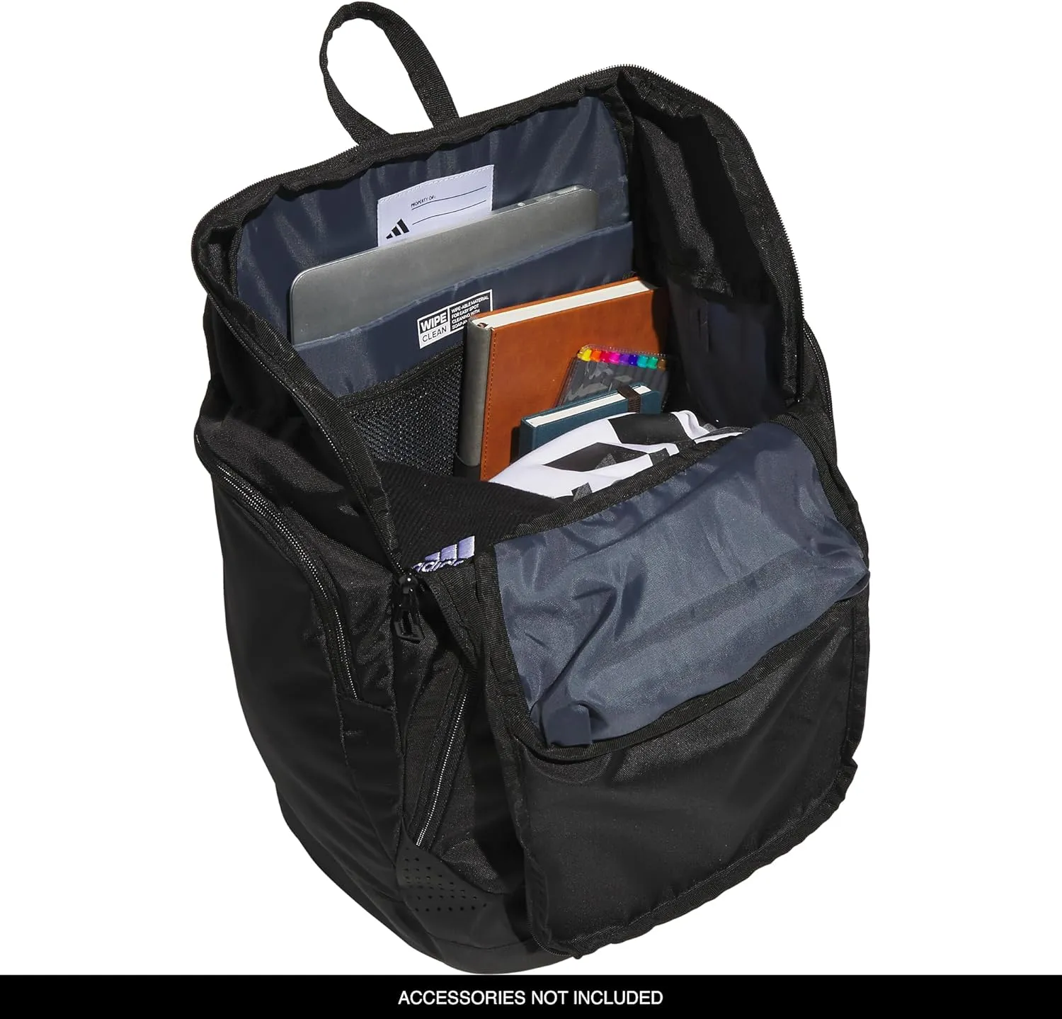 adidas 5-Star 2.0 Team Backpack for Multi-Sport Practice, Travel and Game-Day, Black, One Size