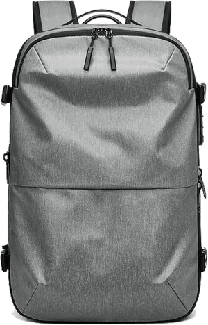 Aeropack Backpack, 60L Aeropack Zoom Vacuum Compression Backpack, Multifunctional Waterproof Expandable Anti-Theft Backpack for Travel (Grey-2.0, Without Air Pump)