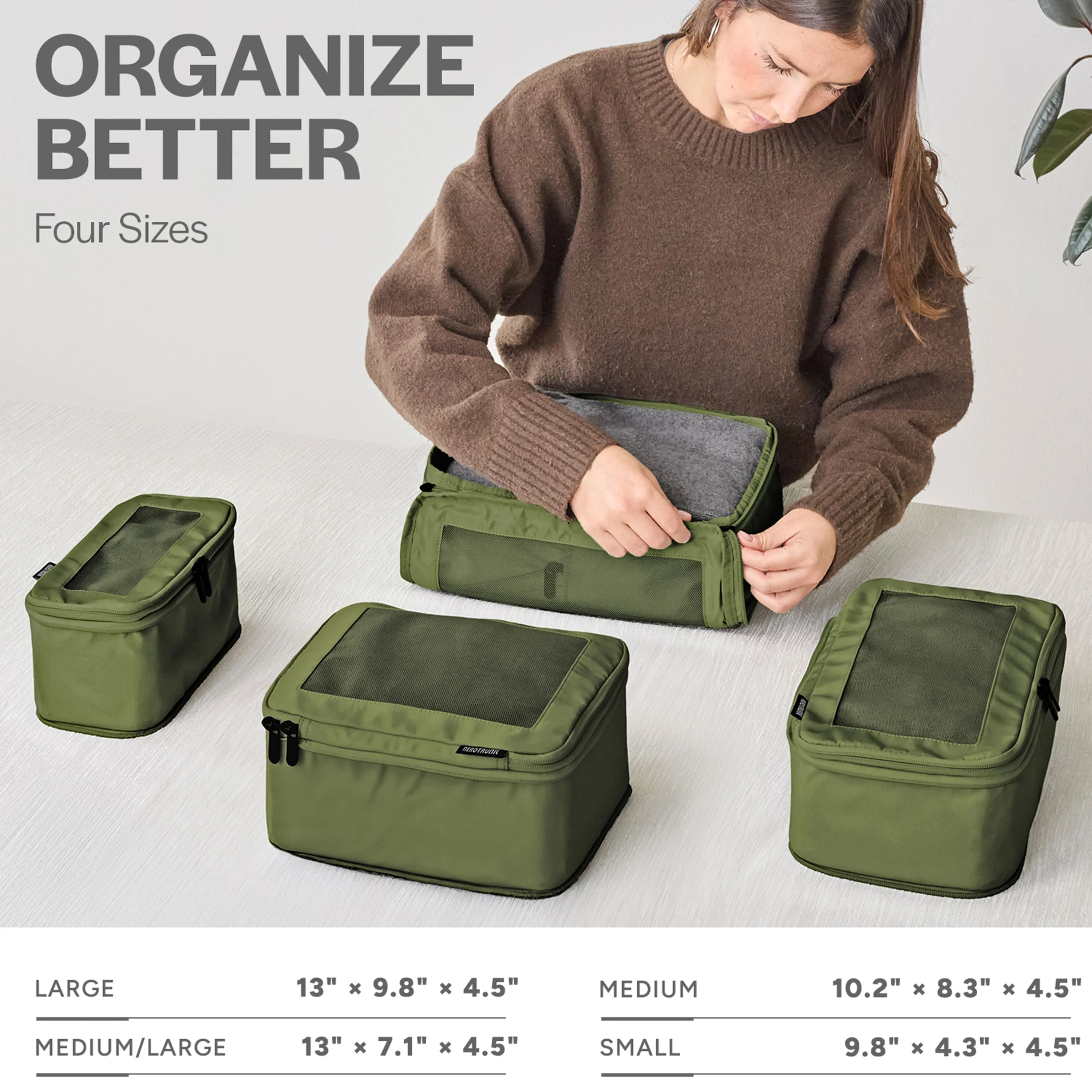 AEROTRUNK Compression Packing Cubes
