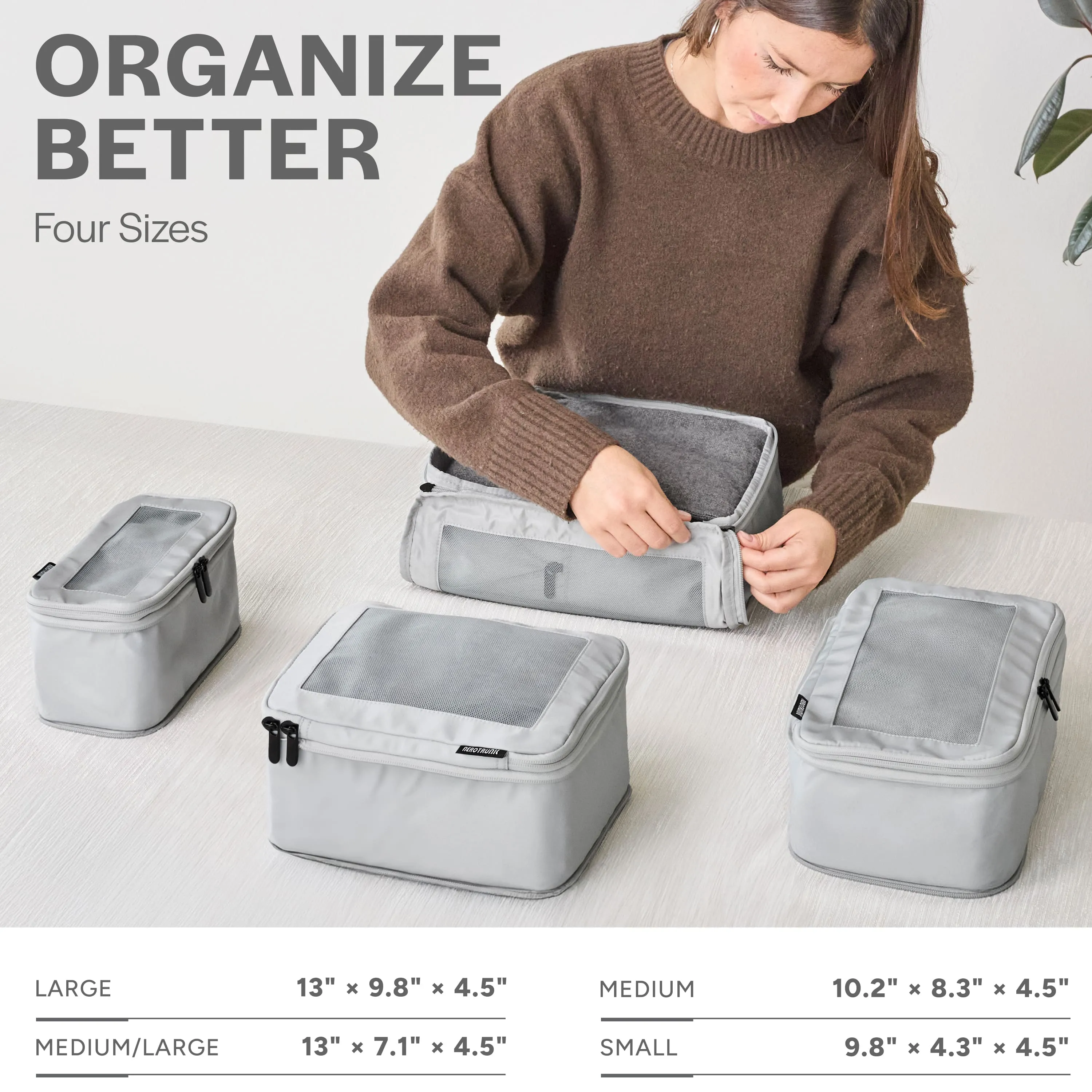 AEROTRUNK Compression Packing Cubes