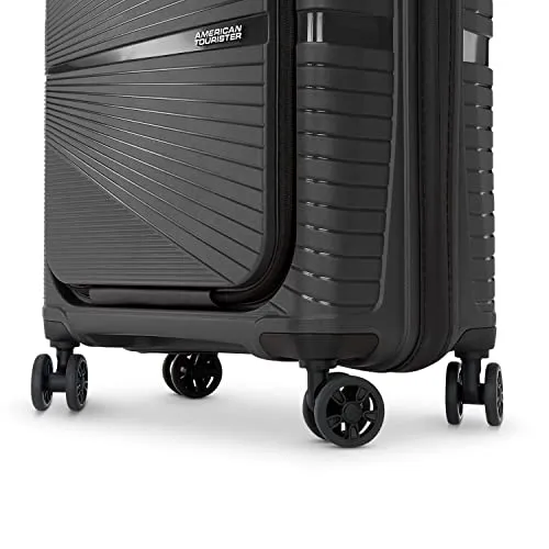 American Tourister Airconic Hardside Expandable Luggage, Graphite, Carry-On 20"