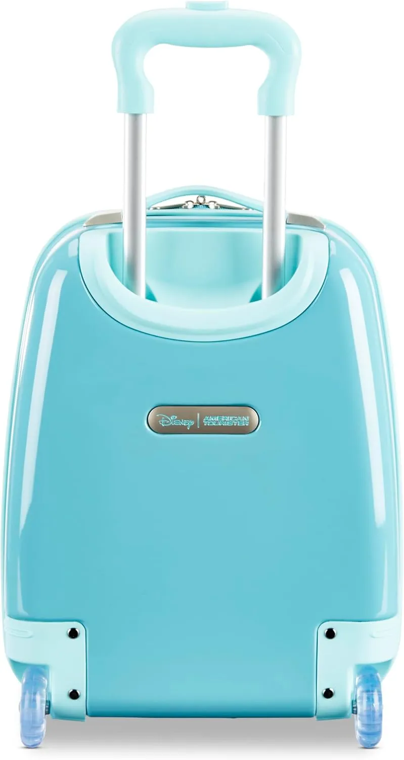 American Tourister Disney Frozen 2 Kids Carry-On Luggage, Hardside With Single Spinner Wheels