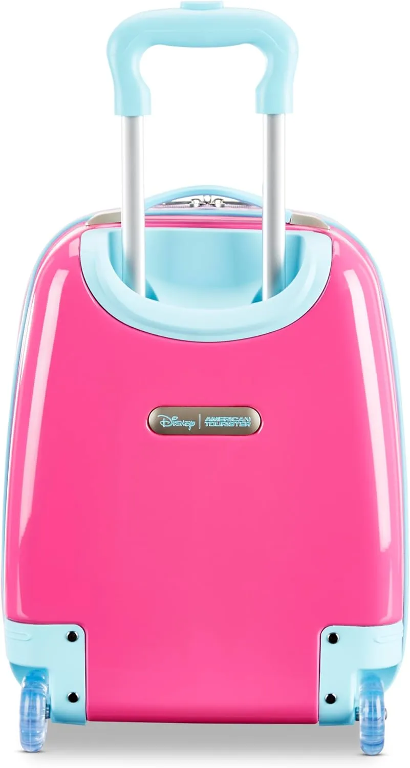 American Tourister Disney Minnie Mouse Kids Carry-On Luggage, Hardside With Single Spinner Wheels