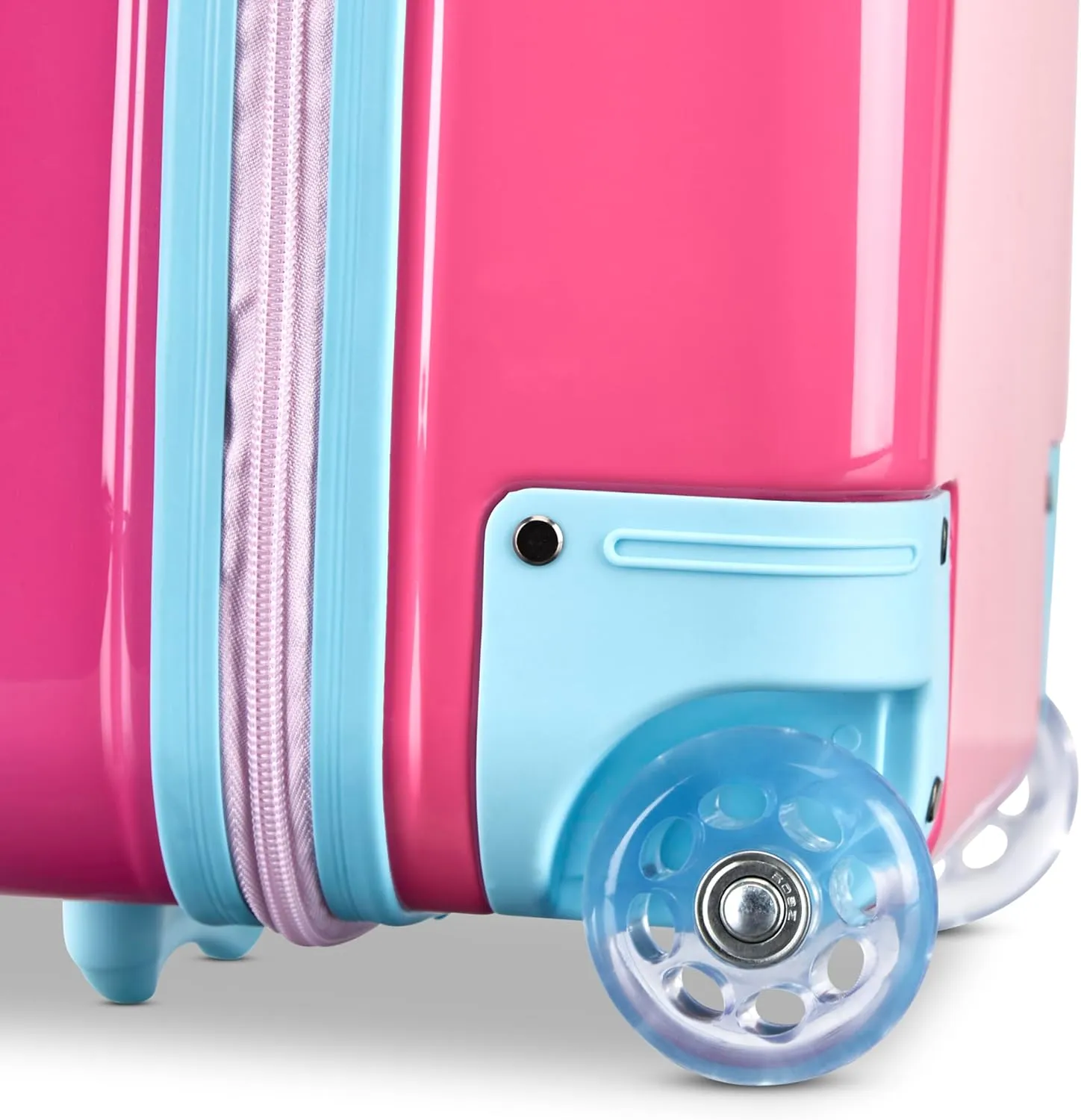 American Tourister Disney Minnie Mouse Kids Carry-On Luggage, Hardside With Single Spinner Wheels