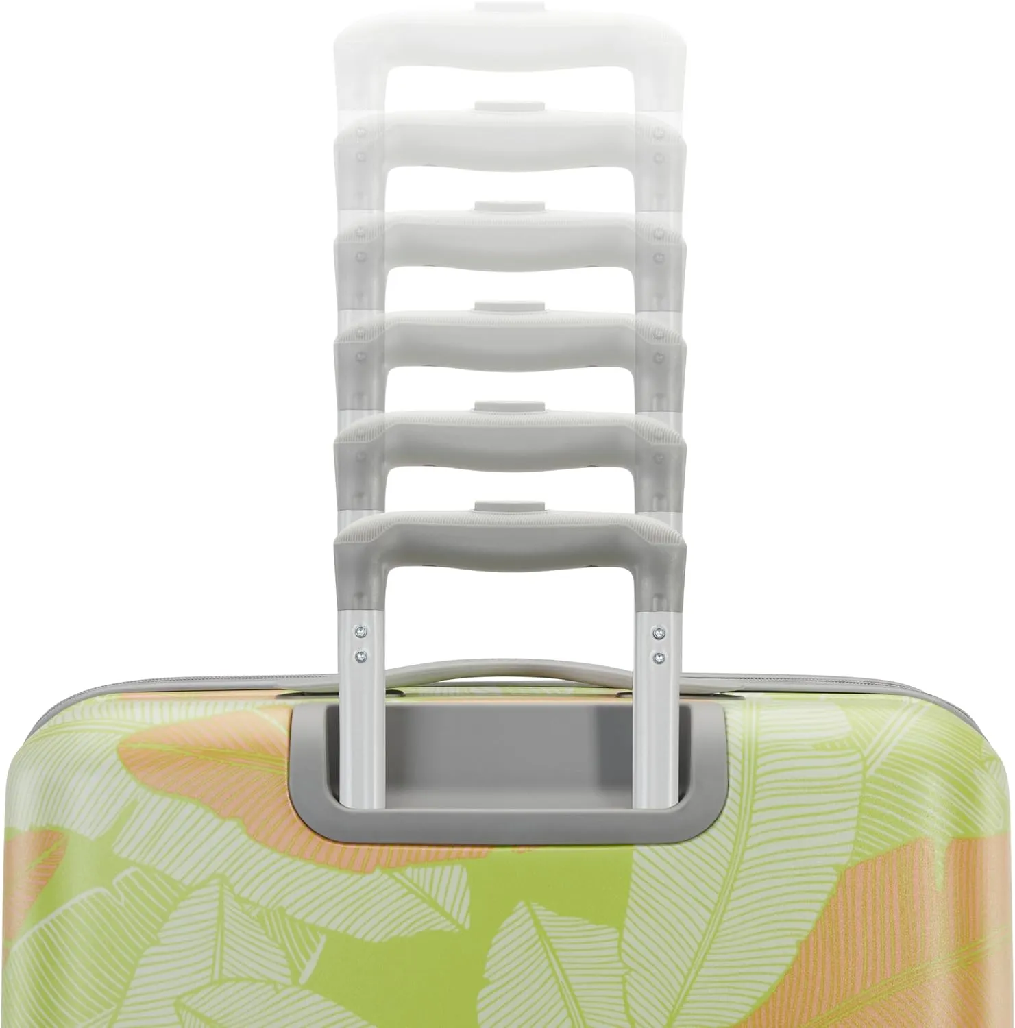 American Tourister Moonlight Hardside Expandable Luggage with Spinner Wheels, Palm, 2 Piece Set (20/28)