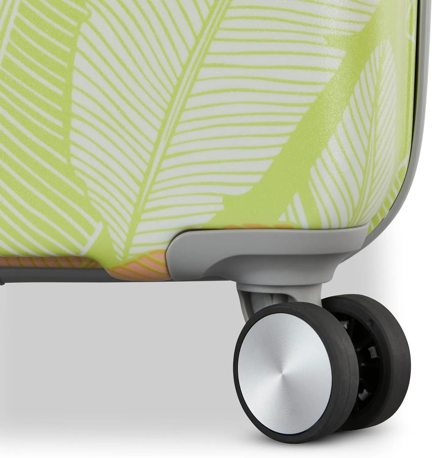 American Tourister Moonlight Hardside Expandable Luggage with Spinner Wheels, Palm, Large Checked Suitcase 28-Inch