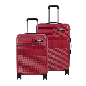 Amiggo Chilli red Light weight luggage - Cabin & Medium