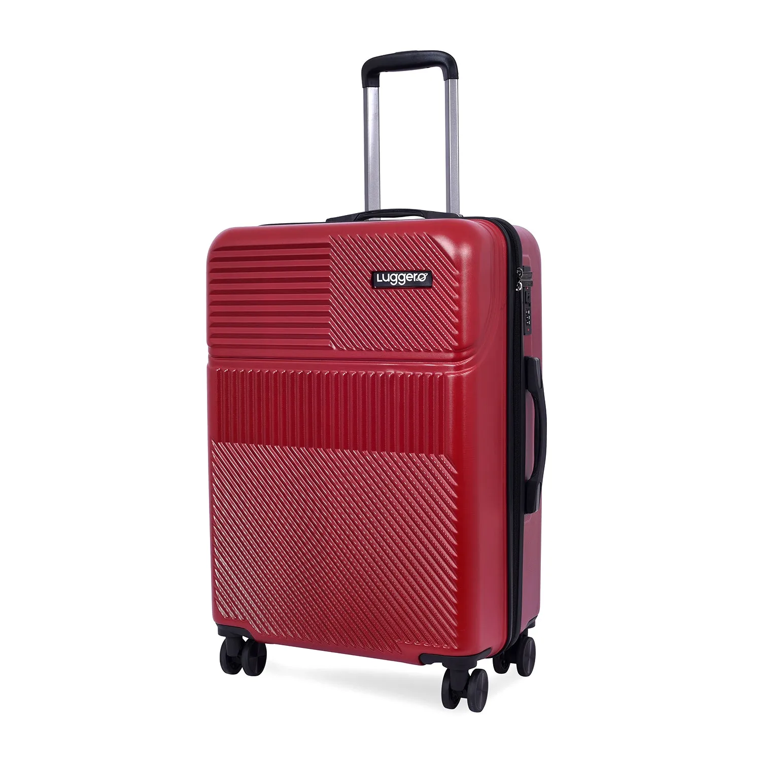 Amiggo Chilli red Light weight luggage - Cabin & Medium