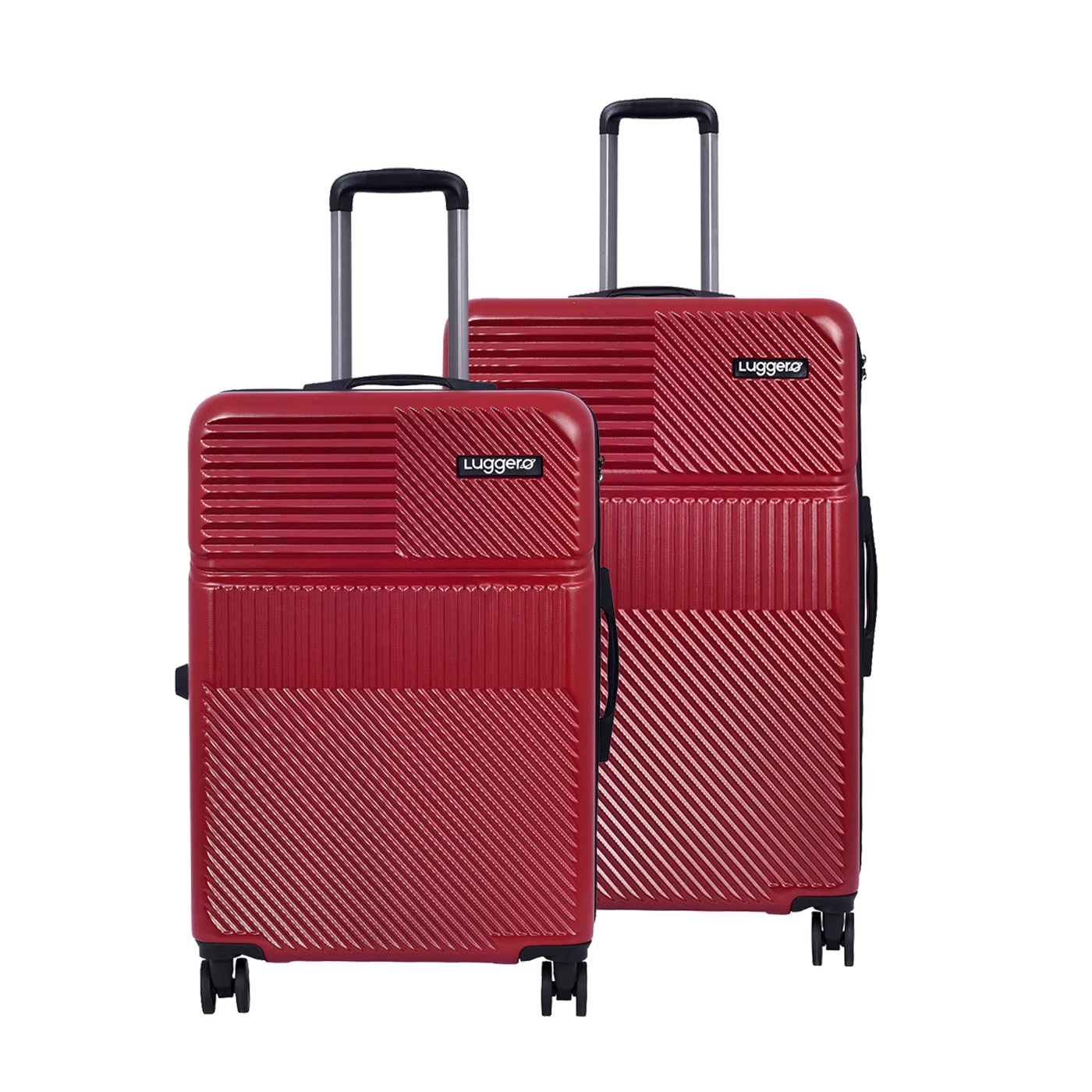 Amiggo Chilli red Light weight luggage - Medium & Large