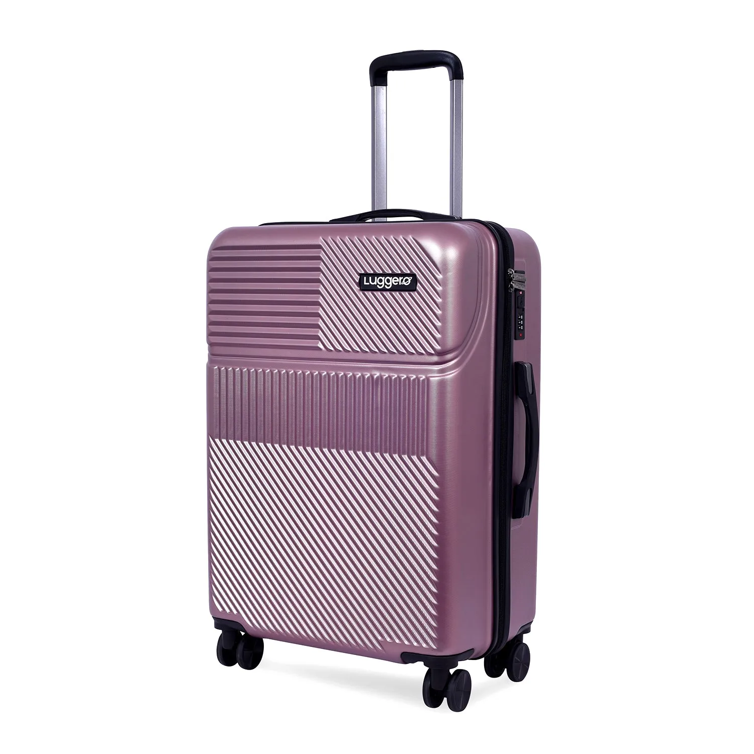 Amiggo Rose gold Light weight luggage - Cabin, Medium & Large