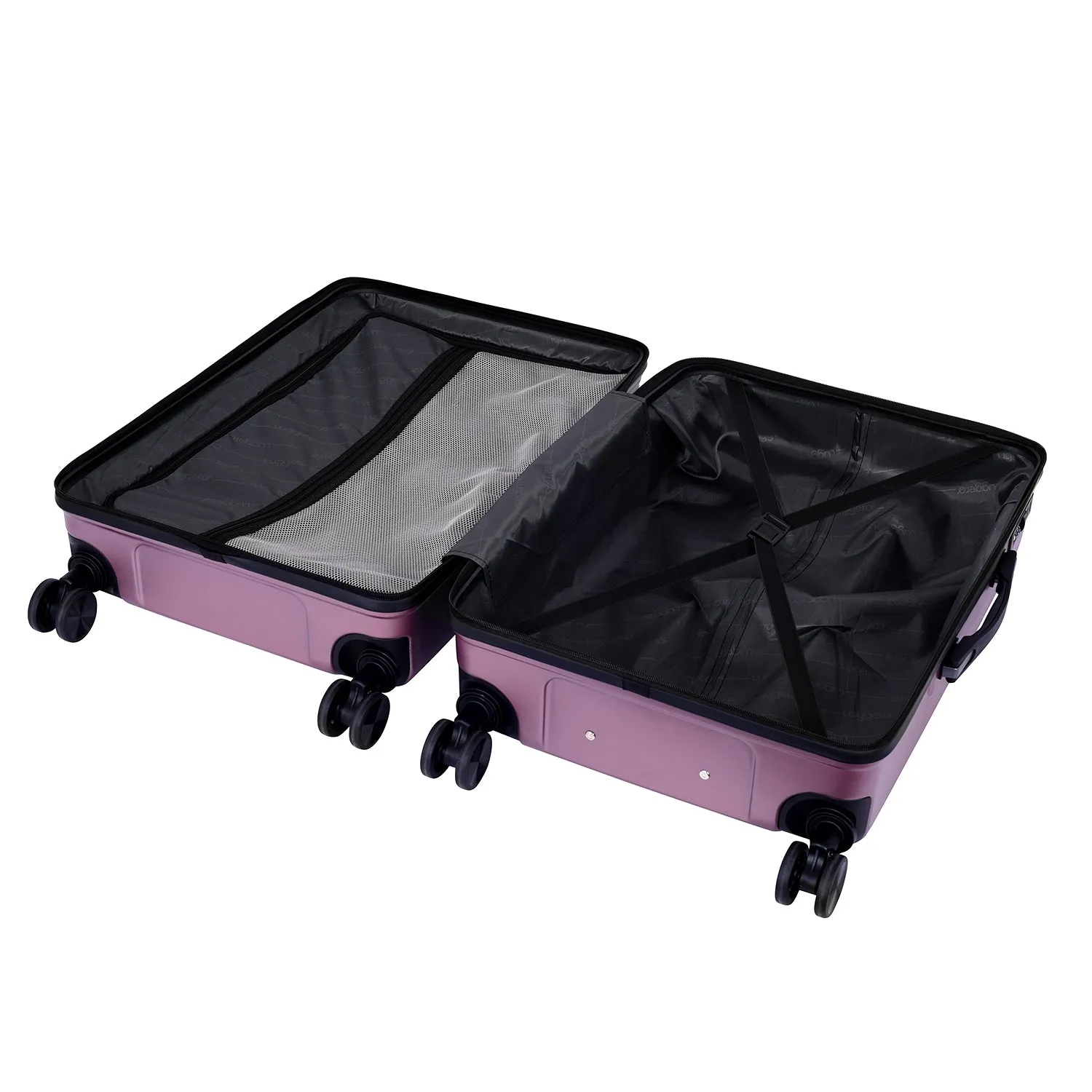 Amiggo Rose gold Light weight luggage - Cabin, Medium & Large