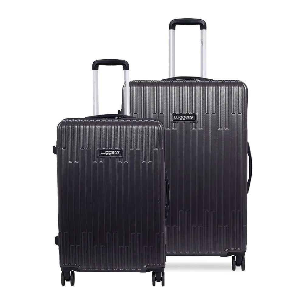 Aspire Dark Grey Light weight luggage - Medium & Large