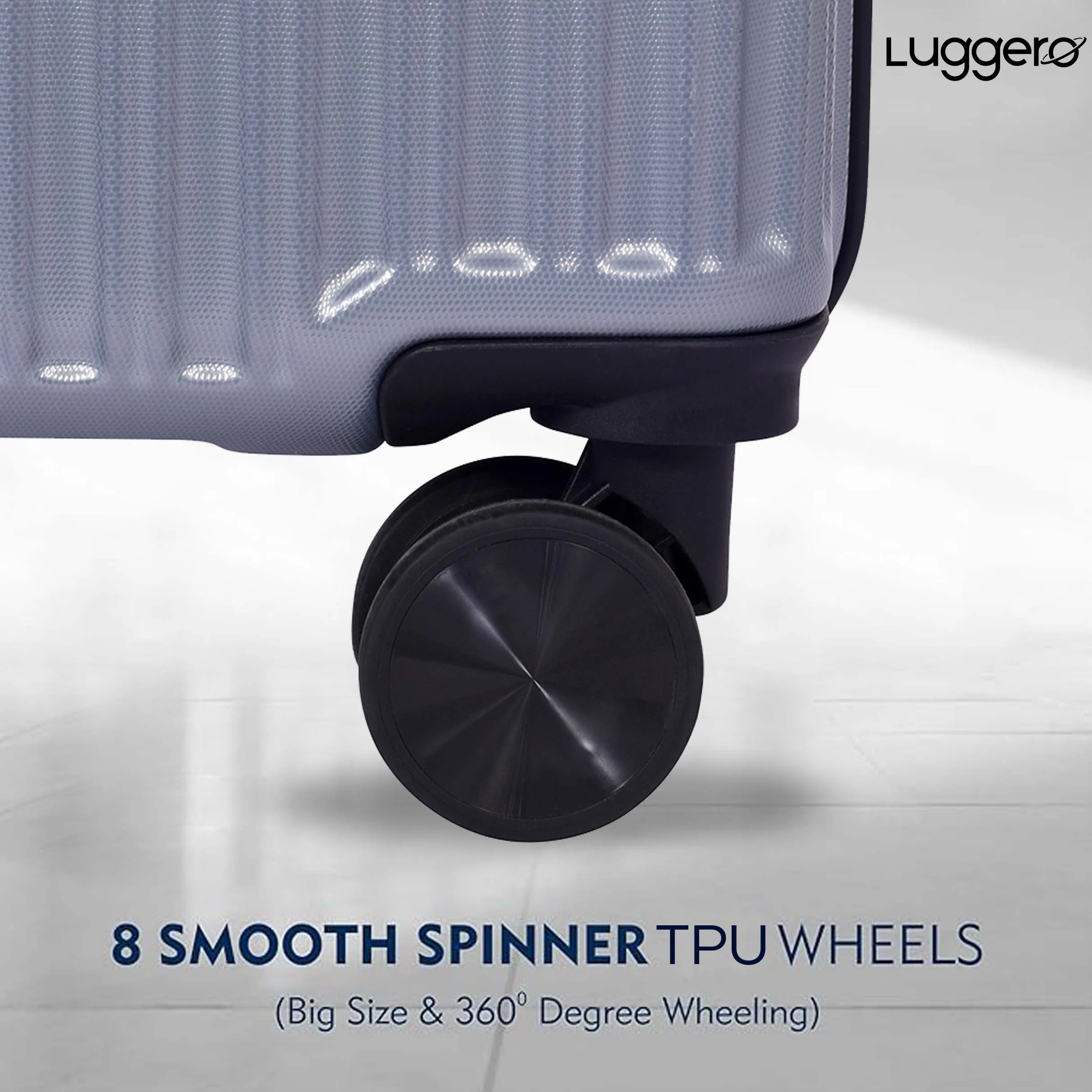 Aspire Silver Light weight luggage
