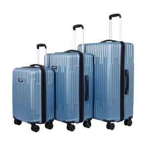 Aspire Sky Blue Light weight luggage - Cabin, Medium & Large