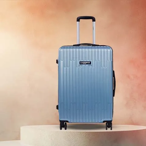 Aspire Sky Blue Light weight luggage - Cabin, Medium & Large