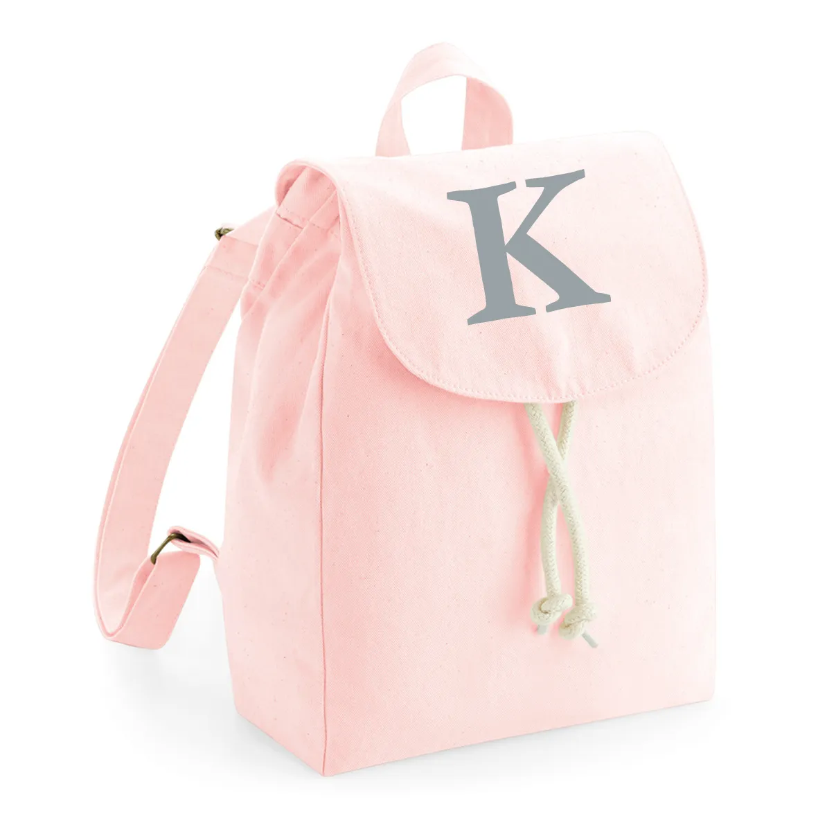 Backpack Pink Initial