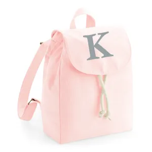 Backpack Pink Initial