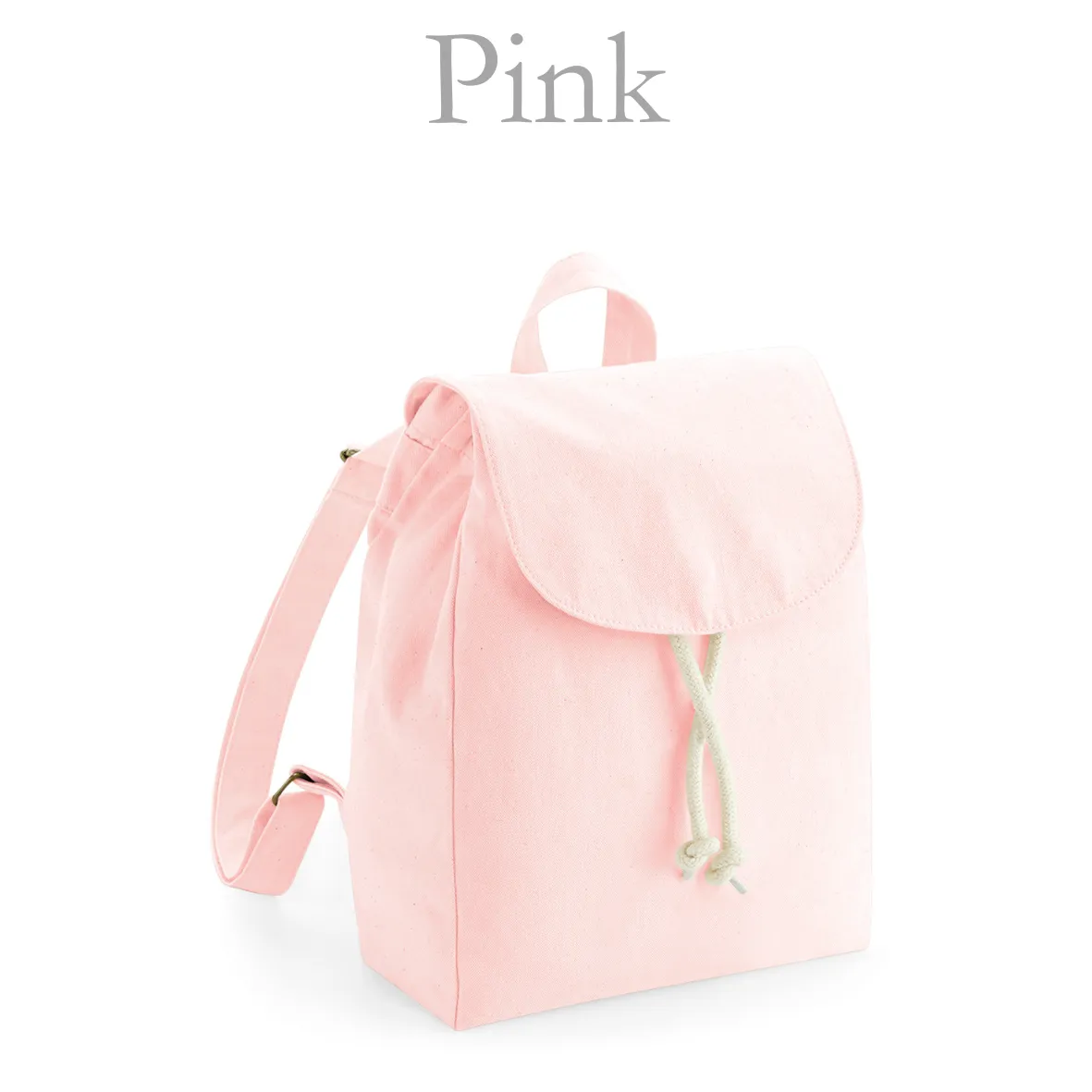 Backpack Pink Initial