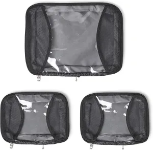 Baggallini Compression Cube 3-piece set - Lightweight Compression Packing Cubes for Travel
