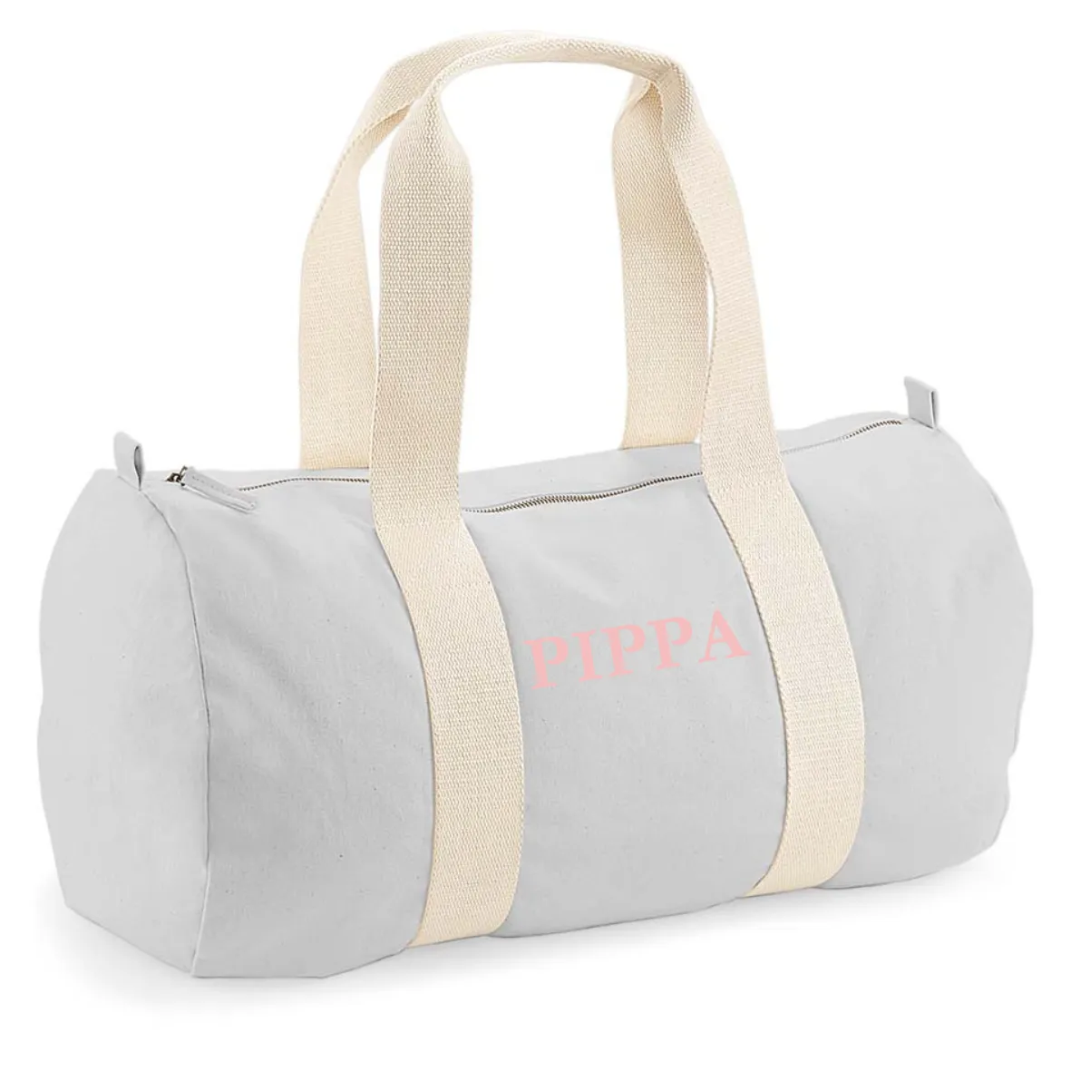 Barrel Bag Grey Name