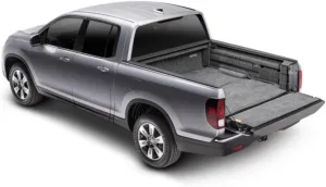Bedrug Classic Bed Liner | Fits 2017 - 2024 Honda Ridgeline (BRZSPRAYON is required if installing over Spray-In Liner), Charcoal Grey | BRH17RBK