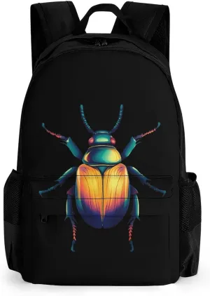 Beetles Fashion Backpack Light Weight Daily Travel Hiking Laptop Shoulder Bag