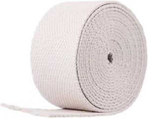 Bias Binding Tape, Cotton Bias Binding Tape, Cotton Strap for Bags, Handles, Strapping, 50mm by 5, 10, 20 yards (Colour: White, Size: 50mm x 20 Yards) (Colour: Blue, Size: 50mm x 10 &