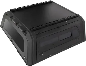 Black Steel Canopy Pickup Back Cover Trucks Hardtop Topper Canopy Compatible with Maxus LVD T90