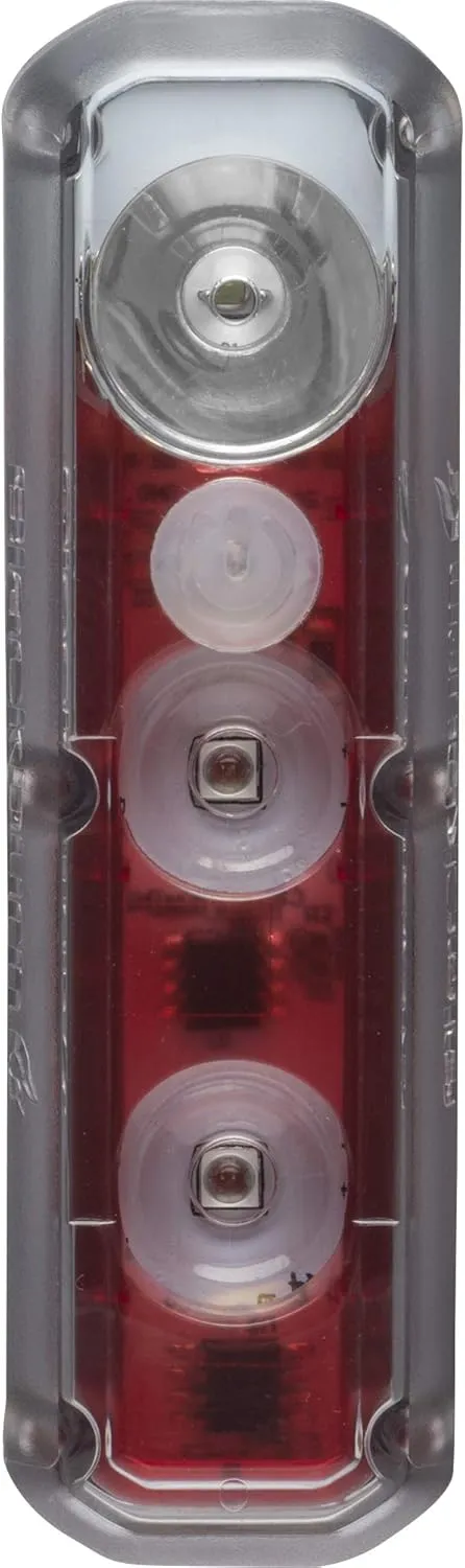Blackburn 2'Fer-XL Multisport 200 Lumen Front and or Rear Waterproof Rechargeable Lights - Easy Mount Handlebar or seatpost