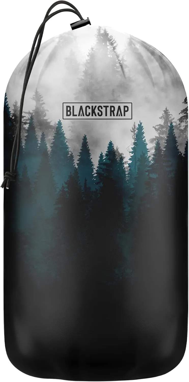BlackStrap Stuff Sacks (2L, 7L, 12L Sizes), Draw Cord Opening, Compression Bags Made From 100% Upcyced Fabric, Tree Line | 7L