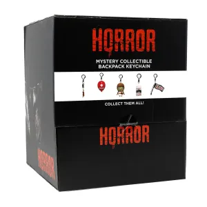 Blind Keychain Backpack Charm PDQ - Warner Bros. Horror Movies - 6 Bags of Each Character/Icon - 30 Total Bags